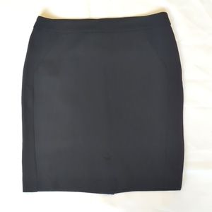 Black Stretch Pencil Skirt